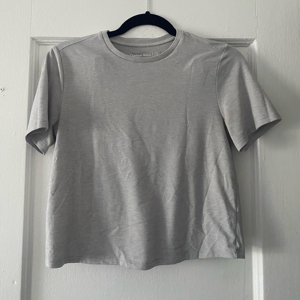 Outdoor Voices - Cropped Athletic Tshirt - Size XS